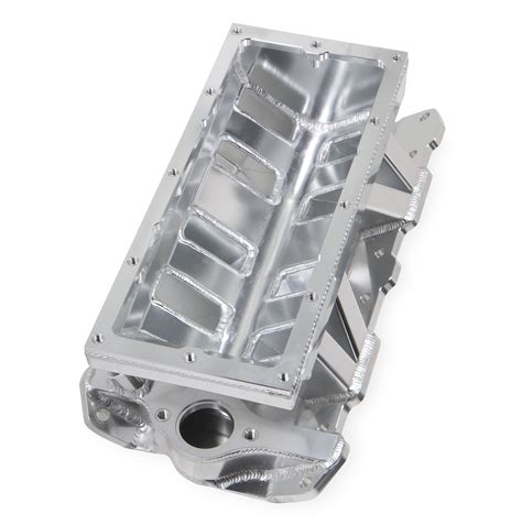 sbc sheet metal intake kit|sbc fabricated intake manifold.